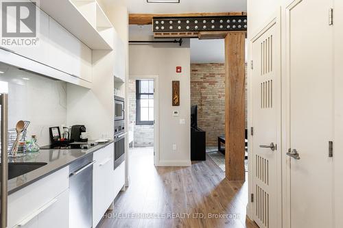 214 - 245 Downie Street, Stratford, ON - Indoor Photo Showing Kitchen With Upgraded Kitchen