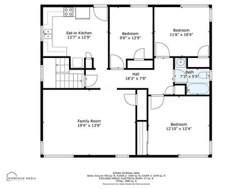 Upper Unit Floor Plan - 19 Fawell Avenue, St. Catharines, ON - Other