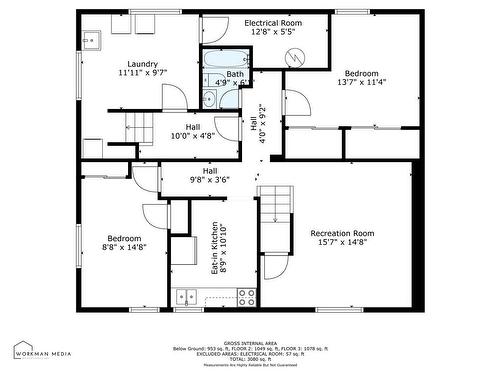 Lower Level Unit Floor Plan - 19 Fawell Avenue, St. Catharines, ON - Other