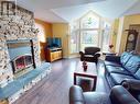 4827 Balsam Street, Texada Island, BC  - Indoor Photo Showing Living Room With Fireplace 