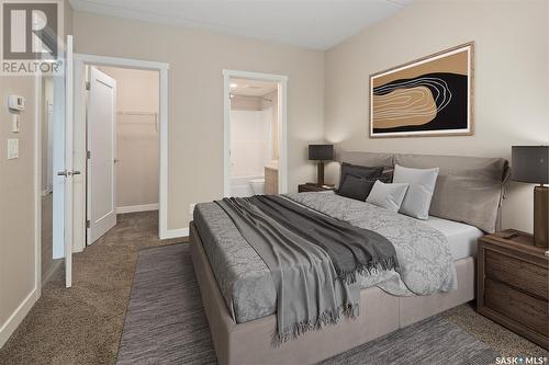 712 550 4Th Avenue N, Saskatoon, SK - Indoor Photo Showing Bedroom