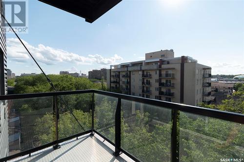 712 550 4Th Avenue N, Saskatoon, SK - Outdoor With Balcony With View With Exterior