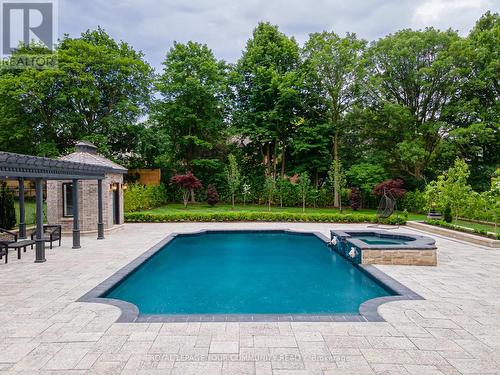 29 Denham Dr, Richmond Hill, ON - Outdoor With In Ground Pool With Backyard