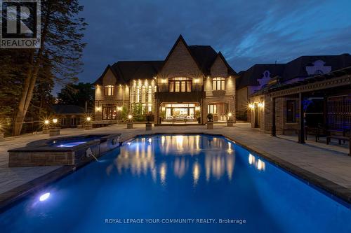 29 Denham Dr, Richmond Hill, ON - Outdoor With In Ground Pool
