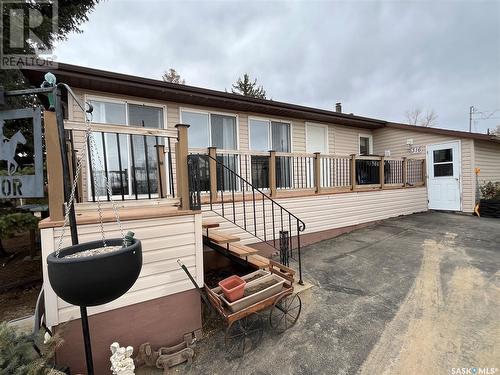 316 Centre Street, Coronach, SK - Outdoor With Deck Patio Veranda With Exterior