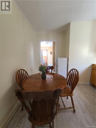 6777 Route 107, Juniper, NB - Indoor Photo Showing Dining Room