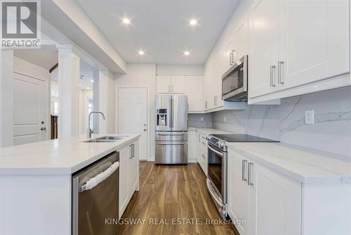 54 Killington Ave, Vaughan, ON - Indoor Photo Showing Kitchen With Double Sink With Upgraded Kitchen