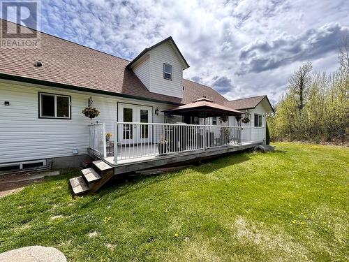 15720 E Thompson Road, Prince George, BC - Outdoor With Deck Patio Veranda With Exterior