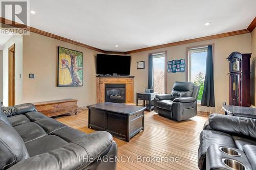 56508 Heritage Line, Bayham, ON - Indoor Photo Showing Living Room With Fireplace
