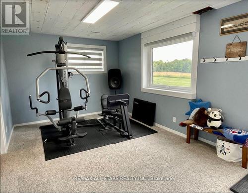 82 Black School Rd, Kawartha Lakes, ON - Indoor Photo Showing Gym Room