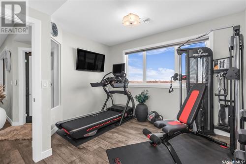 651 Kenaschuk Crescent, Saskatoon, SK - Indoor Photo Showing Gym Room