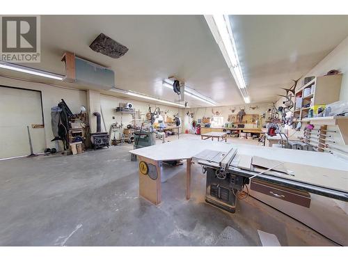 574 Relkey Road, Summerland, BC - Indoor Photo Showing Garage