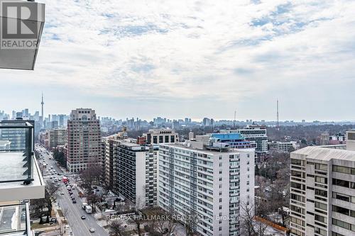 #1805 -609 Avenue Rd, Toronto, ON - Outdoor With View