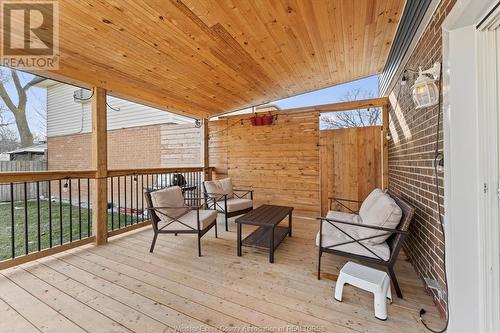 9084 Conway Court, Windsor, ON - Outdoor With Deck Patio Veranda With Exterior