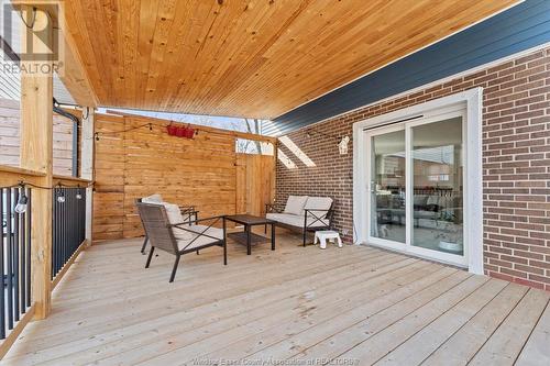 9084 Conway Court, Windsor, ON - Outdoor With Deck Patio Veranda With Exterior
