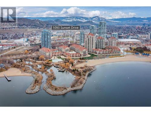 1093 Sunset Drive Unit# 401, Kelowna, BC - Outdoor With Body Of Water With View