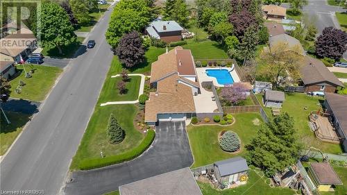 241 4Th Avenue, Hanover, ON - Outdoor With In Ground Pool With View