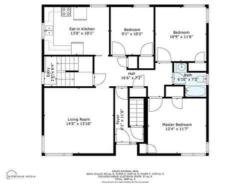 Main Unit Floor Plan - 19 Fawell Avenue, St. Catharines, ON - Other