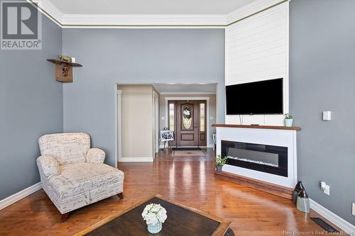 2784 King George Highway, Miramichi, NB - Indoor Photo Showing Living Room With Fireplace