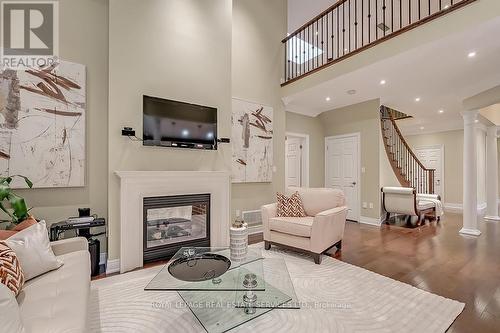 #11 -3353 Liptay Ave, Oakville, ON - Indoor Photo Showing Living Room With Fireplace