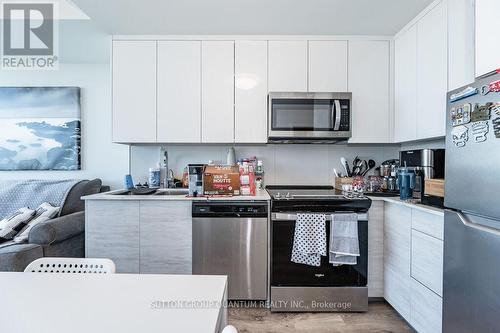 #3506 -60 Frederick St, Kitchener, ON - Indoor Photo Showing Kitchen With Stainless Steel Kitchen
