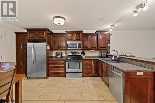 68 Sgt. Donald Lucas Drive, Paradise, NL - Indoor Photo Showing Kitchen With Double Sink