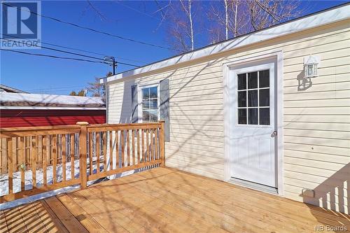 193 Mcgee Drive, Fredericton, NB - Outdoor With Deck Patio Veranda With Exterior