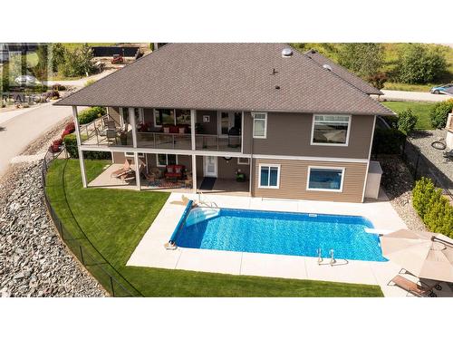 2582 St Andrews Street, Blind Bay, BC - Outdoor With In Ground Pool With Deck Patio Veranda