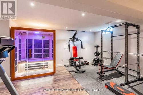 51 Palacebeach Tr, Hamilton, ON - Indoor Photo Showing Gym Room