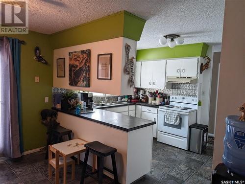 345 6Th Avenue Se, Swift Current, SK - Indoor Photo Showing Kitchen With Double Sink