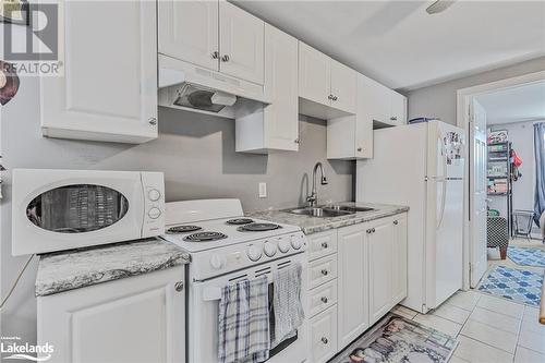293 Matchedash Street N, Orillia, ON - Indoor Photo Showing Kitchen With Double Sink