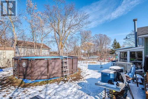 76 Princess Street, Quinte West, ON - Outdoor With Above Ground Pool