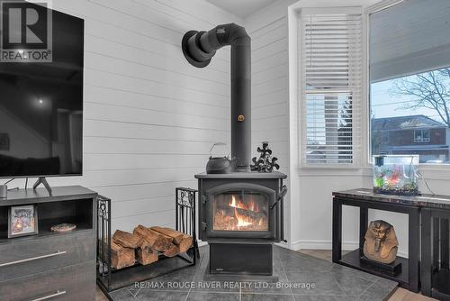 76 Princess Street, Quinte West, ON - Indoor With Fireplace
