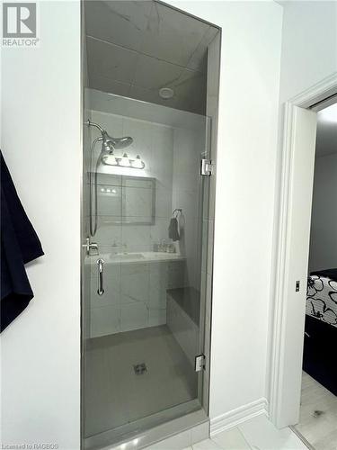 Master Bathroom Shower - 108 Emerson Way, Durham, ON - Indoor Photo Showing Bathroom