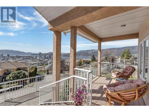 705 Royal Pine Drive, Kelowna, BC - Outdoor With Deck Patio Veranda With View With Exterior