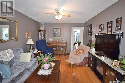 810 7Th Street E, Prince Albert, SK - Indoor Photo Showing Living Room With Fireplace