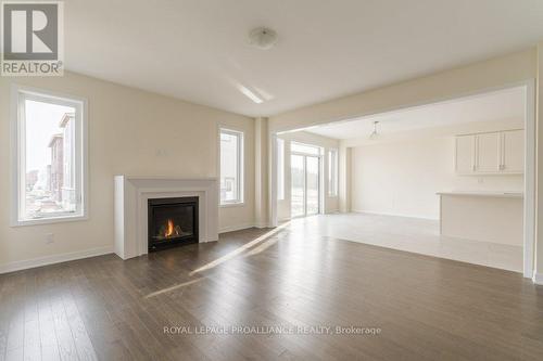 233 Flavelle Way, Peterborough, ON - Indoor Photo Showing Living Room With Fireplace