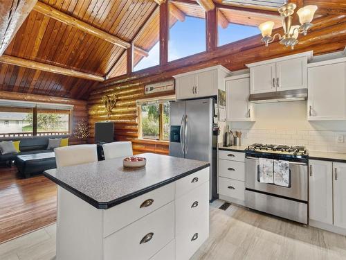 1421 10 Street, Salmon Arm, BC - Indoor Photo Showing Kitchen With Stainless Steel Kitchen