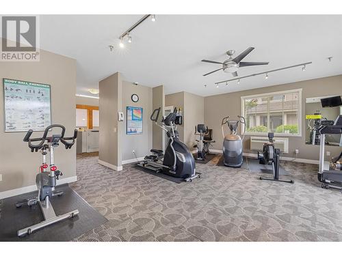 3739 Casorso Road Unit# 318, Kelowna, BC - Indoor Photo Showing Gym Room