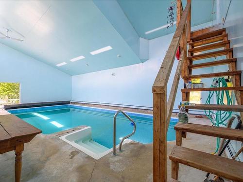 6491 Cowichan Lake Rd, Lake Cowichan, BC - Indoor Photo Showing Other Room With In Ground Pool