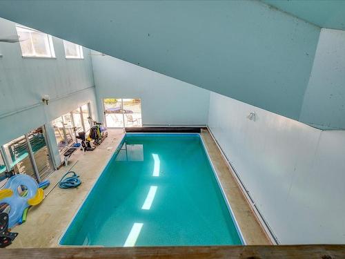 6491 Cowichan Lake Rd, Lake Cowichan, BC - Indoor Photo Showing Other Room With In Ground Pool