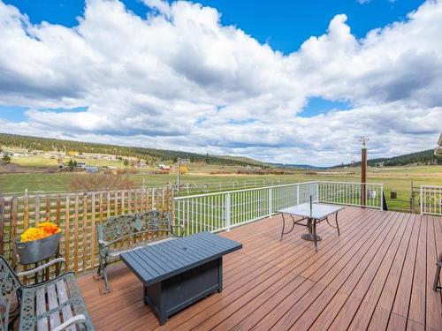 661 Lagoon Court Road, Clinton, BC - Outdoor With Deck Patio Veranda With View
