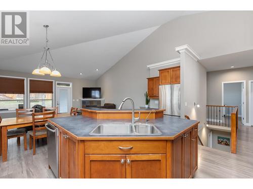 1566 Large Avenue, Kelowna, BC - Indoor Photo Showing Kitchen With Double Sink