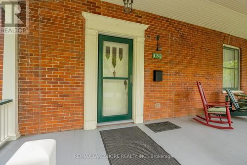 183 James Street E, Cobourg, ON - Outdoor With Deck Patio Veranda With Exterior