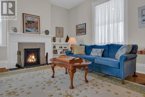 183 James Street E, Cobourg, ON - Indoor Photo Showing Living Room With Fireplace
