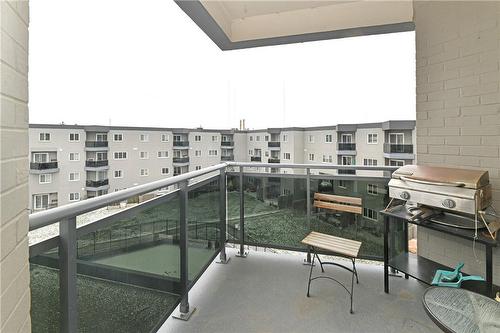 West facing balcony off Dining room - 2001 Bonnymede Drive|Unit #140, Mississauga, ON - Outdoor With Exterior