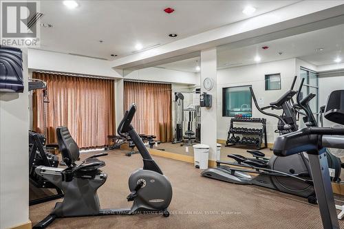 208 - 80 Port Street E, Mississauga, ON - Indoor Photo Showing Gym Room