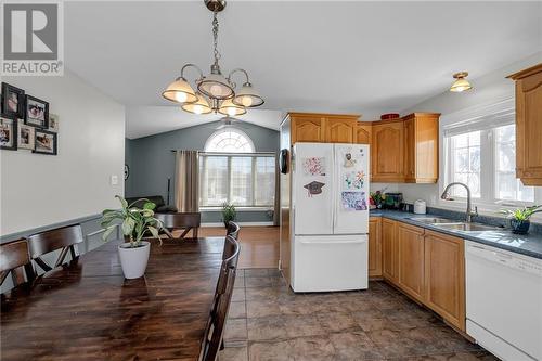 3 Moss Drive, Long Sault, ON - Indoor Photo Showing Kitchen With Double Sink