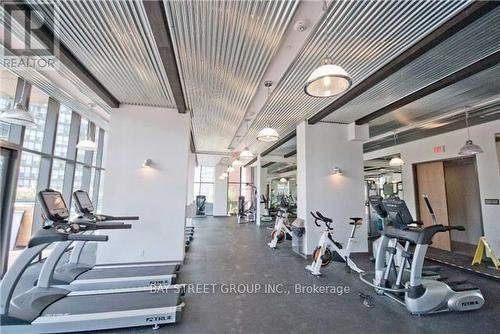 #406 -5 St Joseph St, Toronto, ON - Indoor Photo Showing Gym Room