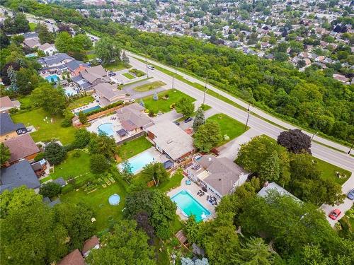 Overlooking North East view of Rosedale & lake Ontario - 424 Mountain Brow Boulevard, Hamilton, ON - Outdoor With View